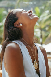 Adalee Stud Earrings - Pearl