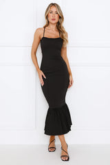 Prestigious Events Midi Dress Black