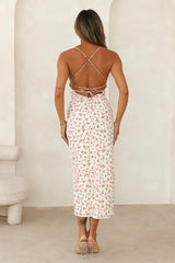 Sale-Dress Dreamy Eiffel Tower Date Midi Dress White