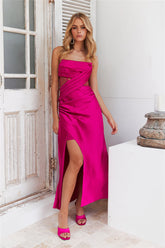 She's Goals Maxi Dress Pink