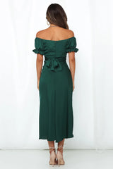 Sky Child Maxi Dress Forest Green