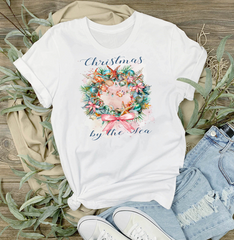 Coastal Christmas by the Sea T-Shirt