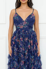 Dreaming Willow Maxi Dress Navy