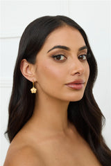 Luxe Glam Earrings Gold