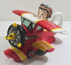 Betty Boop Coca Cola Biplane Teapot Retired
