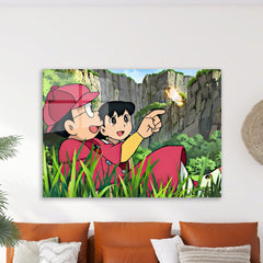 Nobita and Shizuka , Doraemon