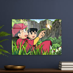 Nobita and Shizuka , Doraemon