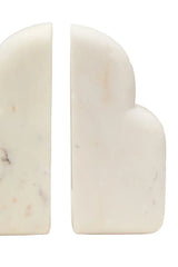 Wave Marble Bookends