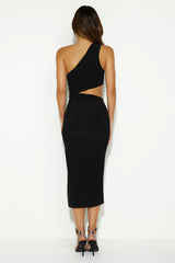 Dream Mind Midi Dress Black