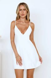 Modern Icon Mini Dress White