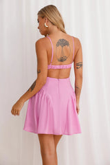 Field Of Dreams Mini Dress Purple