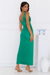 Style Savvy Maxi Dress Green