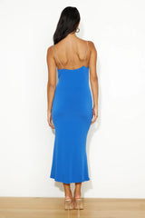 Look At That Midi Dress Royal Blue