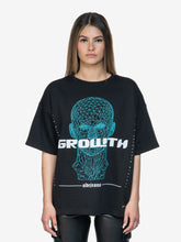 MENTAL GROWTH SIDEJEANS TEE BLACK