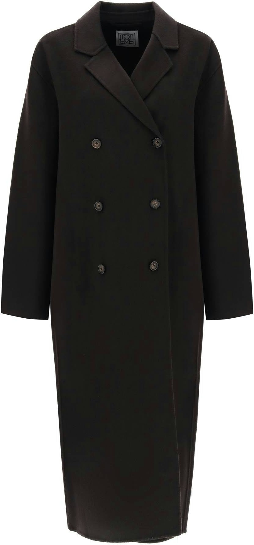 040 TOTEME OVERSIZED DOUBLE-BREASTED WOOL COAT
