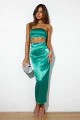 Diamant�� Dreams Midi Dress Green