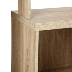 Regał drewniany do przechowywania, szafka na książki 60 x 30 x 170 cm