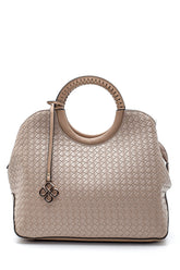 Kadın Örgü Desen Omuz Çantası