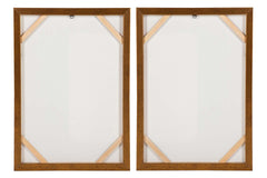 SET 2 CUADROS 80% PINTADO A MANO 60x4x80 CM