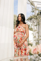 Madeira Dress - Orange Floral