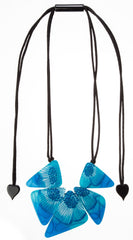 ZSISKA DESIGN - ADJUSTABLE CORD - 5 BEAD - NECKLACE - PRIM FLORA