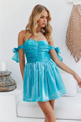 Lover To You Mini Dress Blue