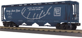 MTH 30-75535 O Nickel Plate Road 4-Bay Cylindrical Covered Hopper #1953