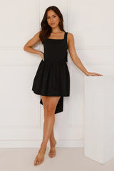 Daydreaming In Paris Mini Dress Black