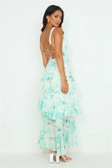 Diamond Worthy Maxi Dress Green