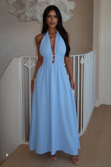 Arien Maxi Dress - Blue