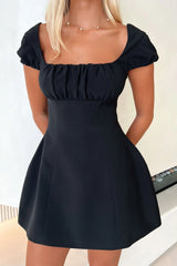 Arlette Mini Dress - Black