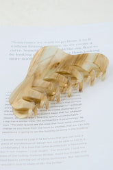 Lavina Claw Clip Natural