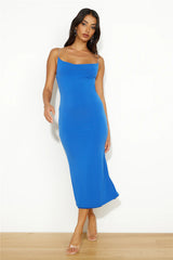 Look At That Midi Dress Royal Blue