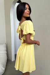 Whitney Dress - Baby Yellow