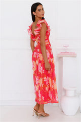 Inspired By Dreams Maxi Dress Orange