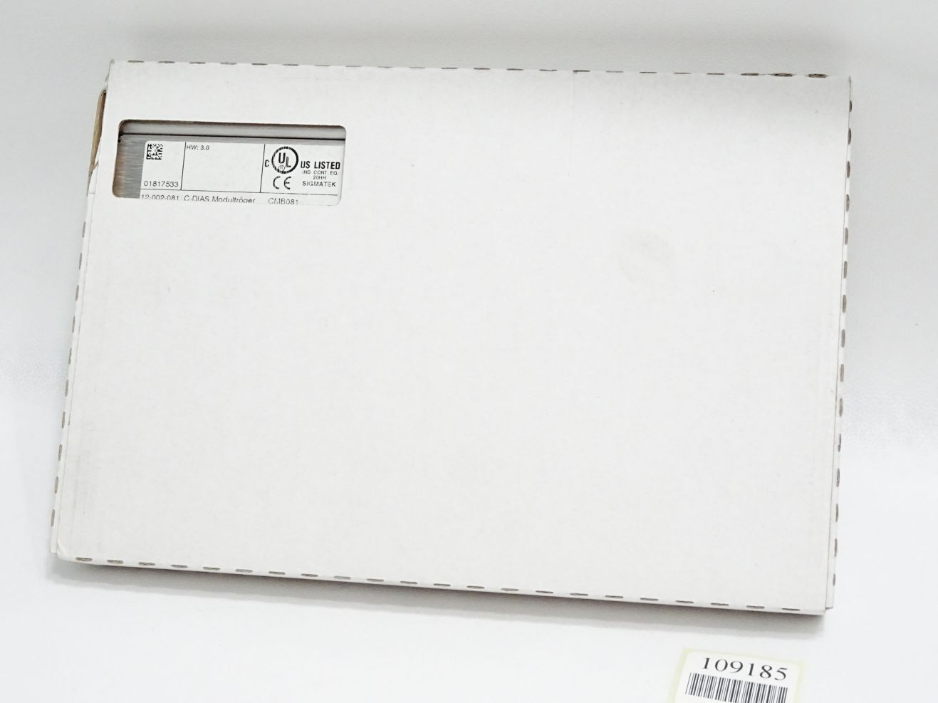 Sigmatek 12-002-081 C-DIAS Modulträger CMB081 HW:3.0 / Neu OVP - Maranos.de