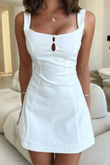 Arabella Mini Dress - White