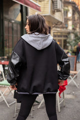 Oversize Complex Kolej Ceket Daily