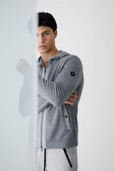 Bogner Farid Fermuarlı Kaşmirli Yün Sweatshirt Ceket-Libas Trendy Fashion Store