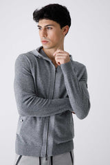 Bogner Farid Fermuarlı Kaşmirli Yün Sweatshirt Ceket-Libas Trendy Fashion Store