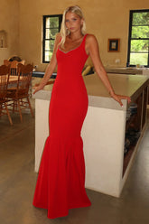 Emberly Maxi Dress - Red