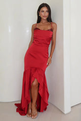 Maris Maxi Dress - Red