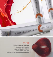 Vopsea pentru par Rosu - BLOND INTENS 7.66 100ml