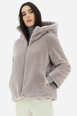 Herno Resort Kapüşonlu Peluş Mont-Libas Trendy Fashion Store