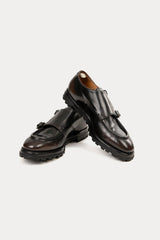 Officine Creative Vail Çift Tokalı Deri Loafer Ayakkabı-Libas Trendy Fashion Store