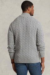 Polo Ralph Lauren Yarım Fermuarlı Dik Yaka Saç Örgü Triko-Libas Trendy Fashion Store