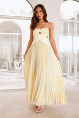 Sunny Spell Maxi Dress Yellow