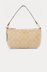 Coach Logolu Deri Omuz Çantası