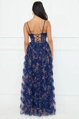 Dreaming Willow Maxi Dress Navy