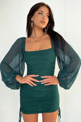 Lorde Dress - Emerald